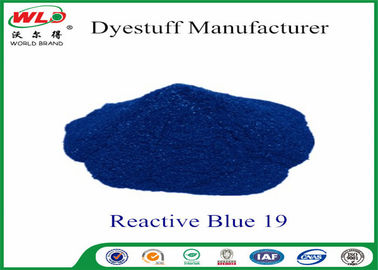 Azul azul 19 do parracho reativo reativo alto KN-R C I das tinturas da tela da estabilidade