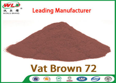 Tinturas químicas do GG de Brown 72 Brown da cuba de C I usadas na força 100% da indústria têxtil