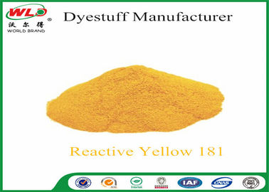 Tinturas reativas amarelas reativas de C I as 181 amarelam produtos químicos de P-RRN na tingidura da almofada